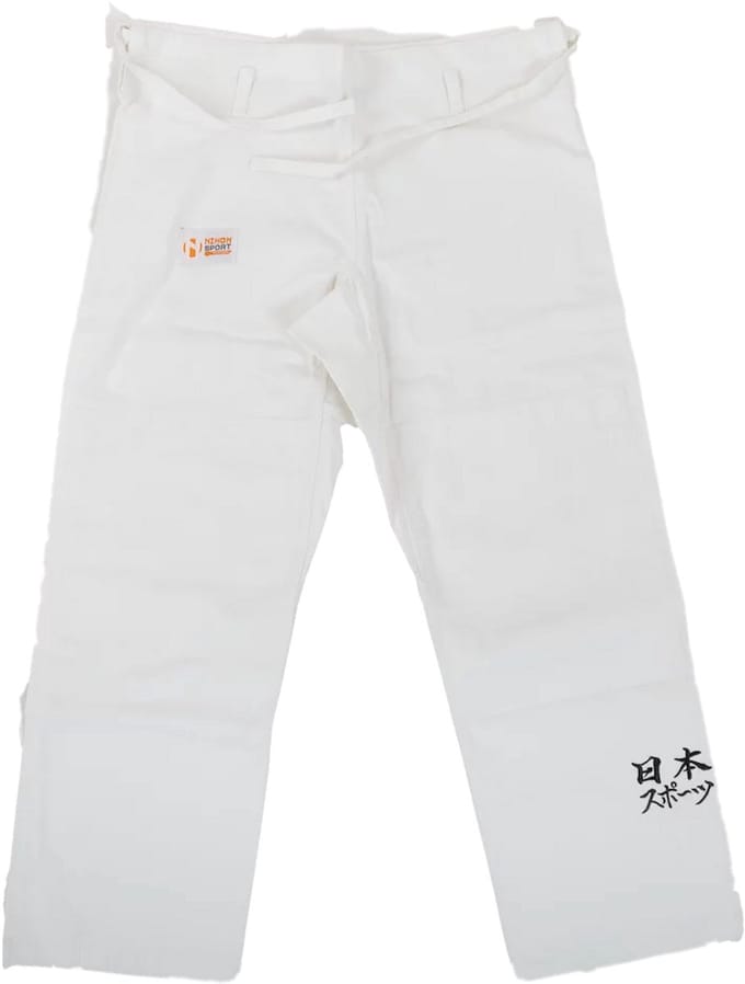 Judobroek zware kwaliteit Nihon | Wit (Maat: 155)