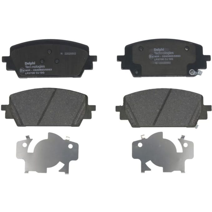Remblokset DELPHI LP3705, voor