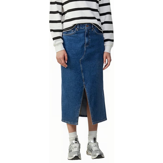 s.Oliver -qs Skirts Blue Denim Taglia: 38 | Gonne di jeans Outlet | Donna | Blu
