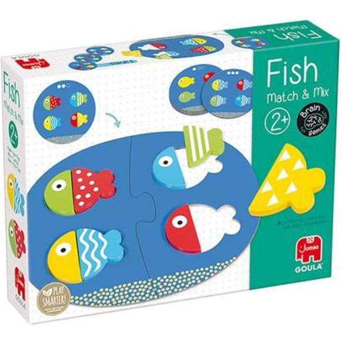 Jumbo - Goula - Fish Match & Mix - Educatief spel