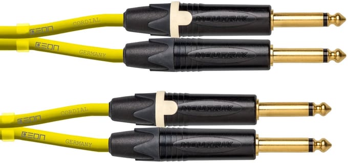 Cordial CEON DJ PLUG 1.5 Y 1,5 m - Audio kabel