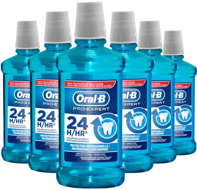 Oral-B Pro Expert - Voordeelverpakking 6x500 ml - Mondwater
