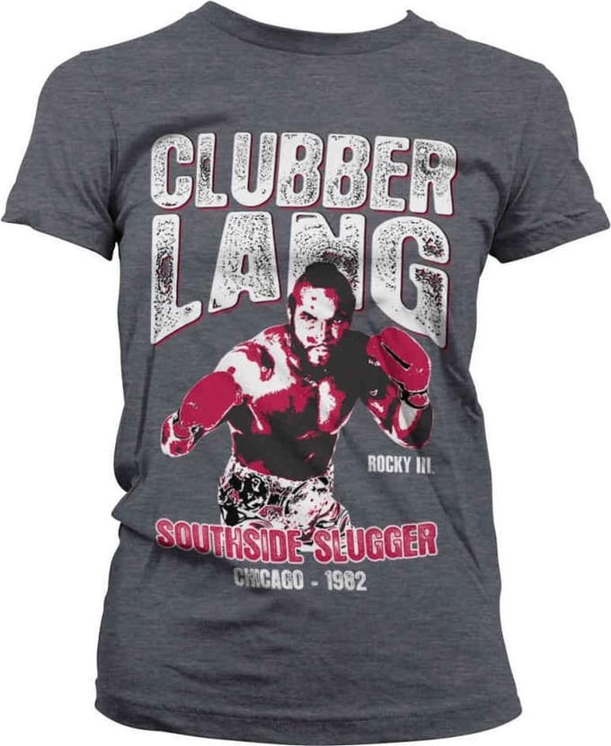 Rocky Dames Tshirt -S- Clubber Lang Grijs