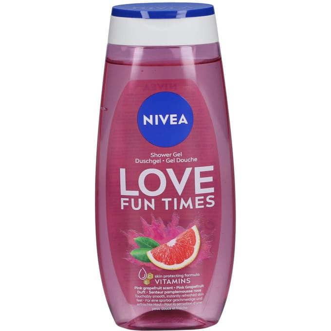 Nivea Shower Gel Fresh Love Fun Times (Pink Grapefruit) 250ml
