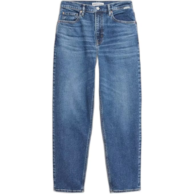 Mom fit jeans in 5-pocketmodel, model 'MAIRAA'