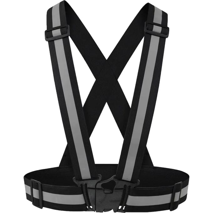 Korntex Elastic Hi-Vis Body Belt Prague KX158 - Black - One size