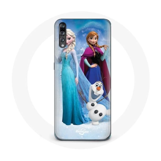 Hoesje voor Huawei p20 Frozen Elsa Anna Olaf