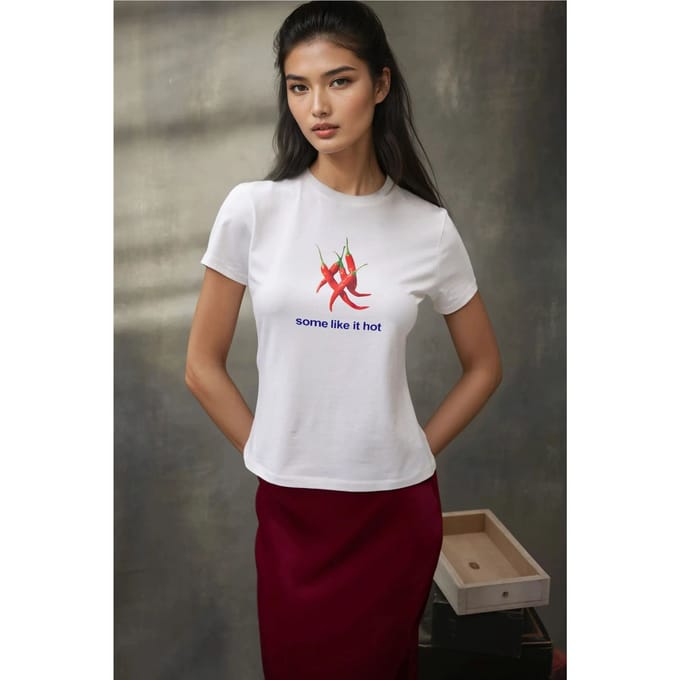 Crew Neck Gedrukt Baby T-shirt