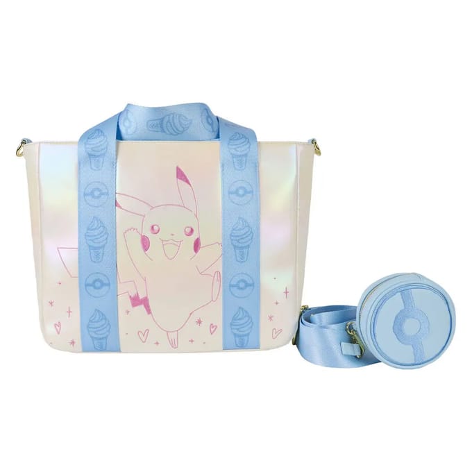 Loungefly Pokémon Pikachu Tas + Portemonnee Beige Man