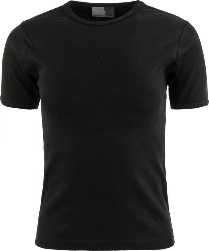 Dames T-shirt Promodoro Interlock-t Zwart - M