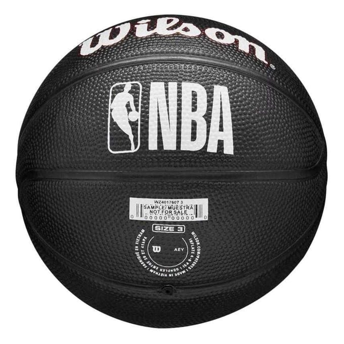 Wilson Team Tribute Miami Heat Basketbal (Zwart)