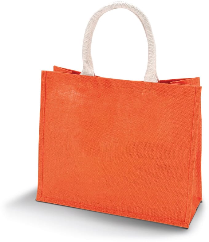 Kimood Jute Strandtas KI0219 - Saffron - One size