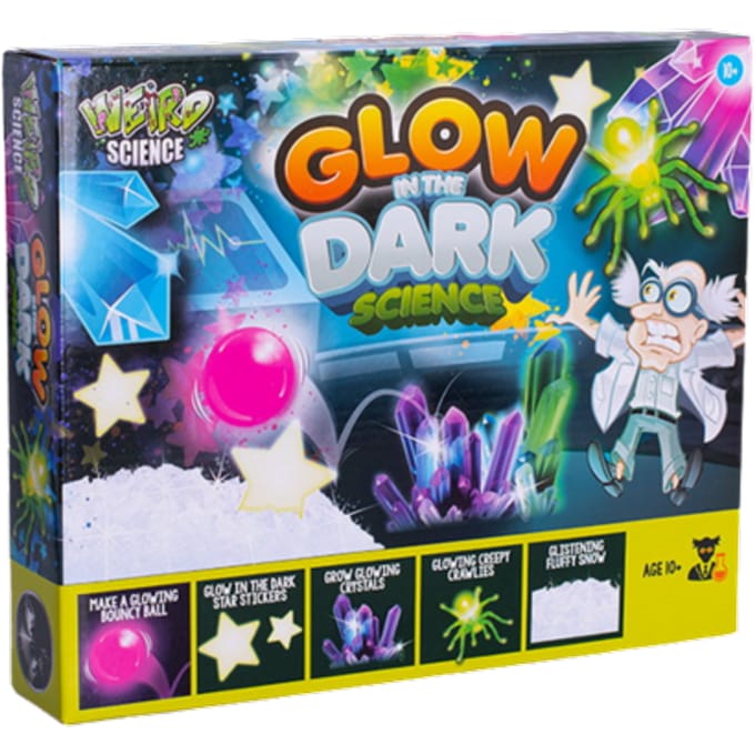 Weird Science Glow-In-The-Dark Science Experiment Kit