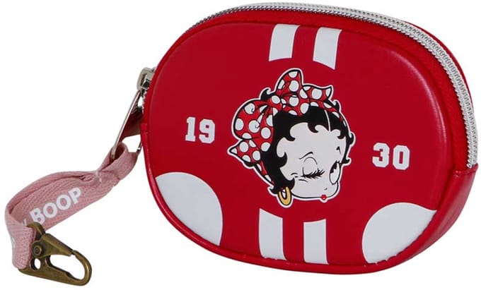 Karactermania - Betty Boop Varsity-Pil Portemonnee - Bourgondië
