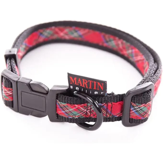 Verstelbare nylon hondenhalsband Martin Sellier Benton