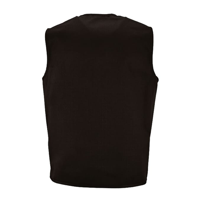 SOLS Wallace Gilet voor volwassenen (Zwart)
