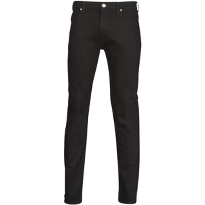 LEE RIDER CLEAN BLACK SLIM STRAIGHT JEANS-HEREN