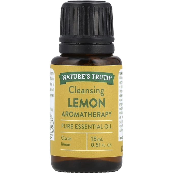 Nature'S Truth, Pure Essential Oil, Cleansing Lemon, 15Ml(0.51Fl Oz)