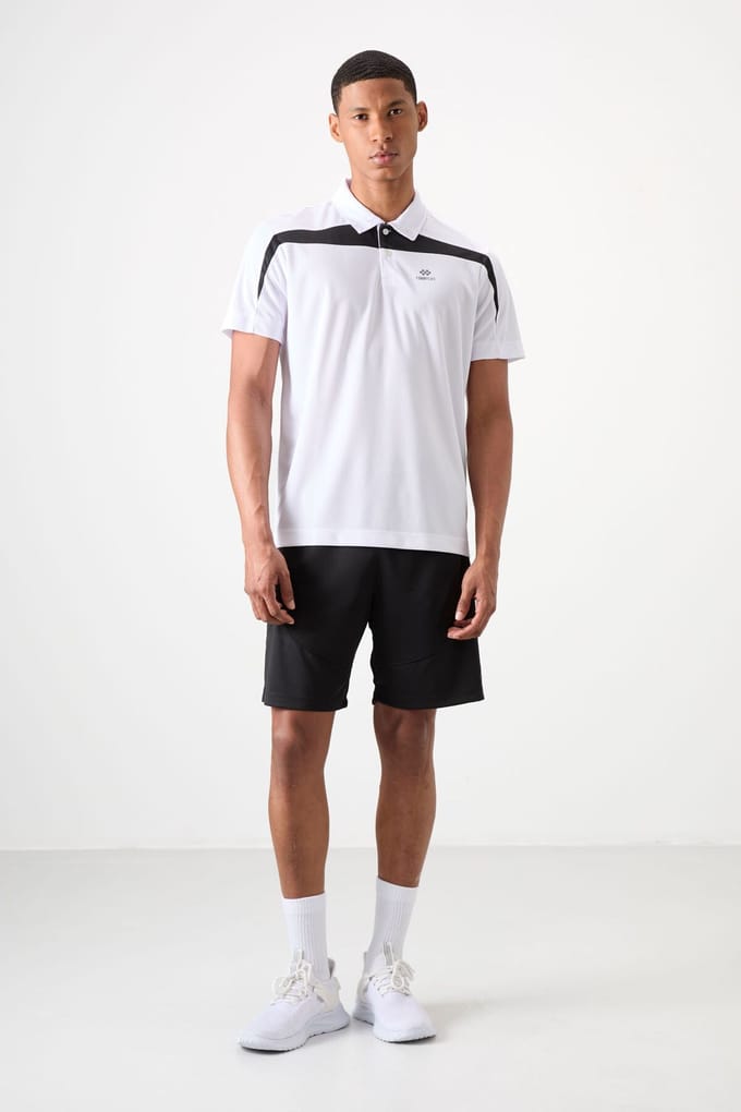 Heren Polyester Sweatshorts