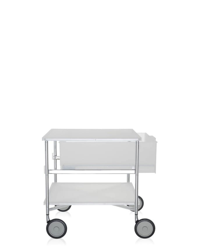 Kartell Mobil 1 - ijskleurig - met wielen