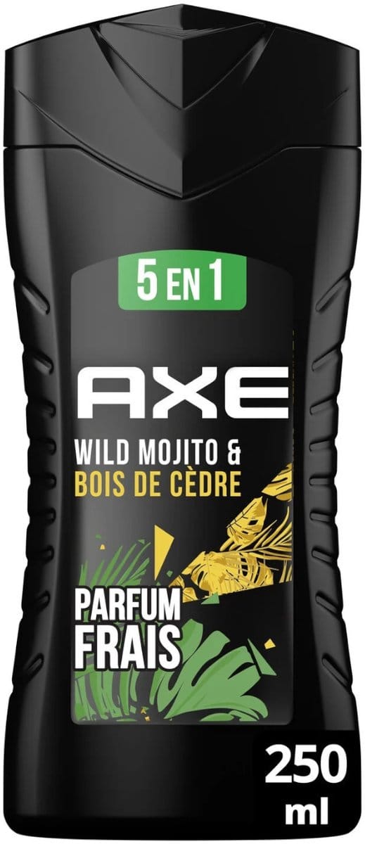 Axe douchegel 250ml 5 en 1 Wild Mojito