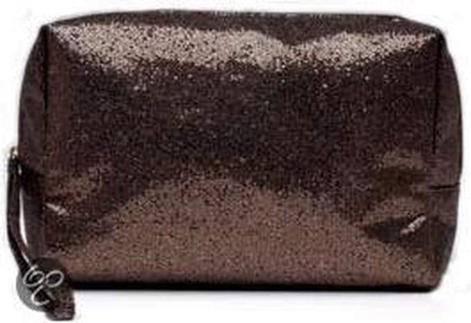 Gillian Jones Glitter - Toilettas - Brown