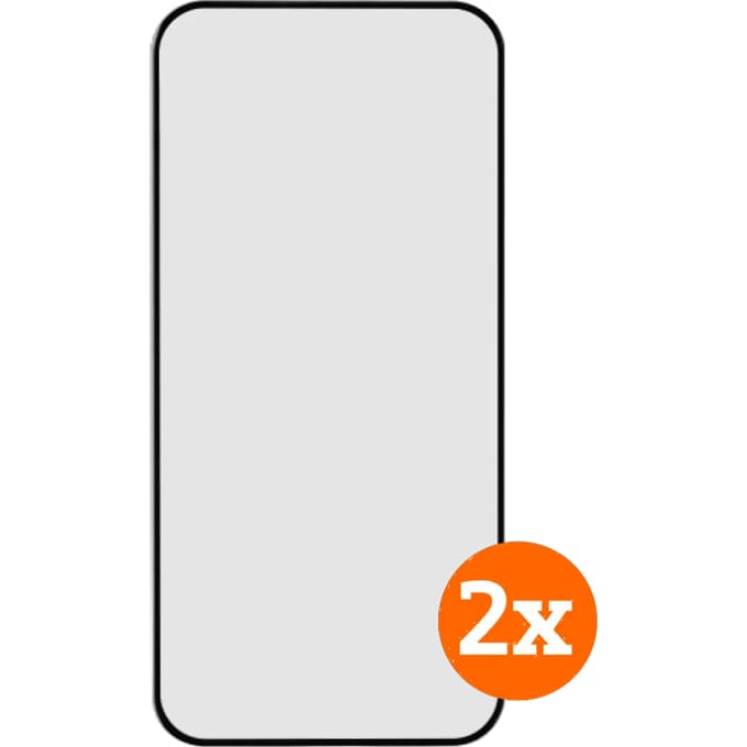 BlueBuilt iPhone 17 Pro Screenprotector Glas Duo Pack