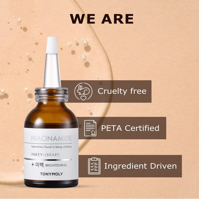Tonymoly Inkey Library Niacinamide, Verhelderend, 30ml white
