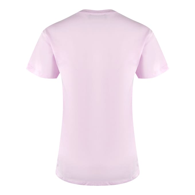 Love Moschino T-shirt Met Opvallend Roze Logo