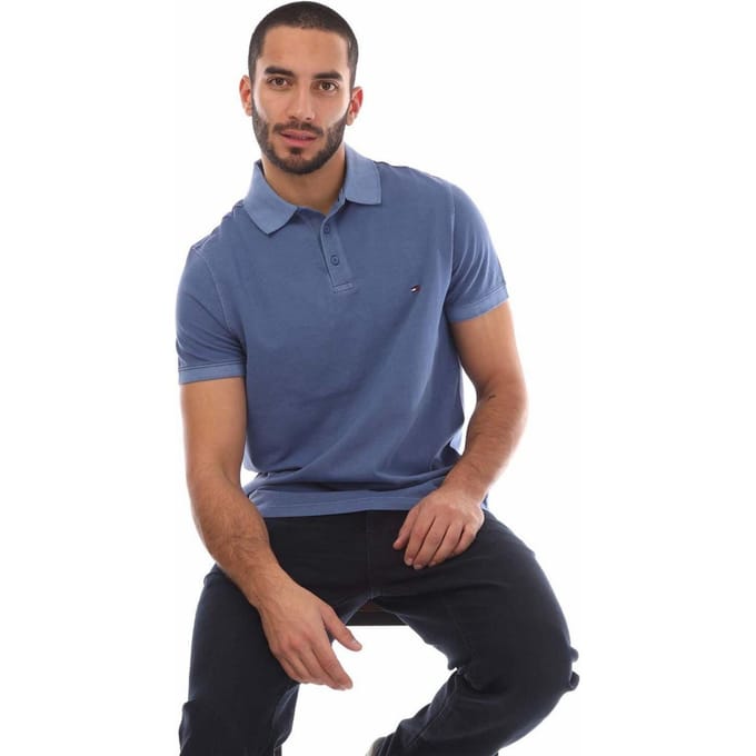 Tommy Hilfiger Heren Slim Poloshirt (Blauw)