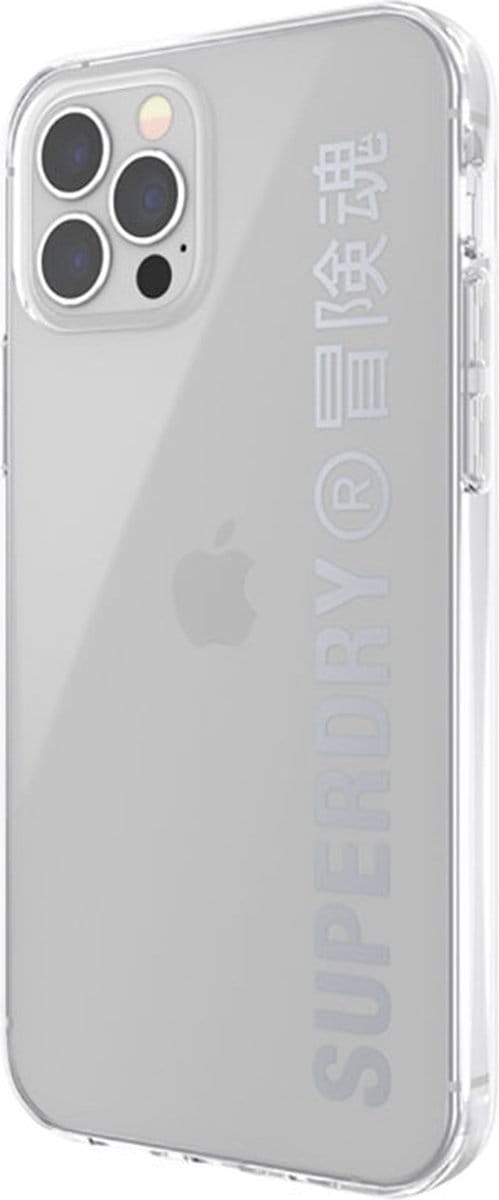 Superdry - Snap Case Clear iPhone 12 / iPhone 12 Pro 6.1 inch | Transparant