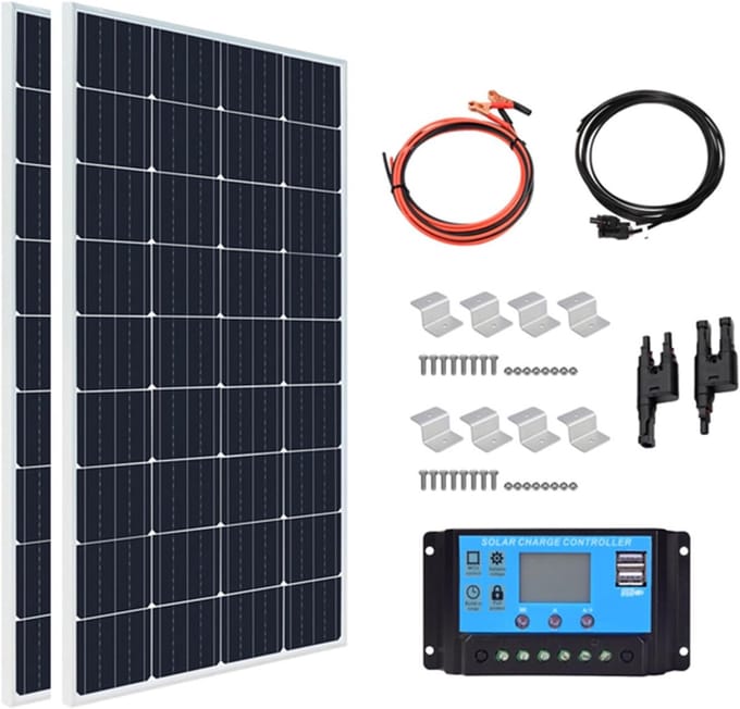 Zonnepaneel Kit - Zonne-energie Systeem - Off-Grid Energie - Hoge Efficiëntie - 800 Watt