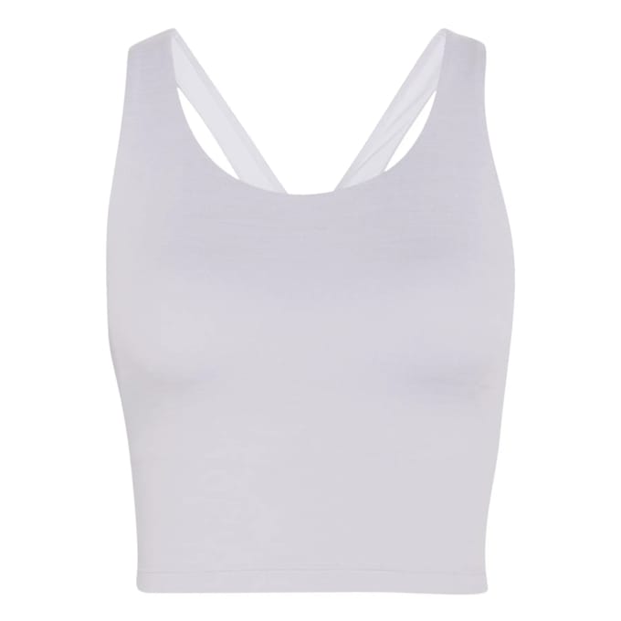 Adidas Performance All Me Medium Support Tanktop-Beha - Dames - Paars