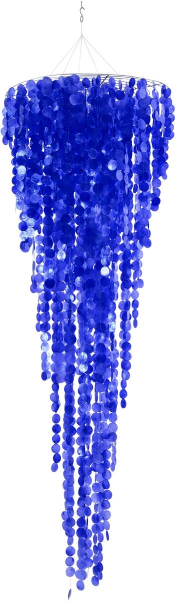J-Line hanger Schelp - schelpen - blauw - large