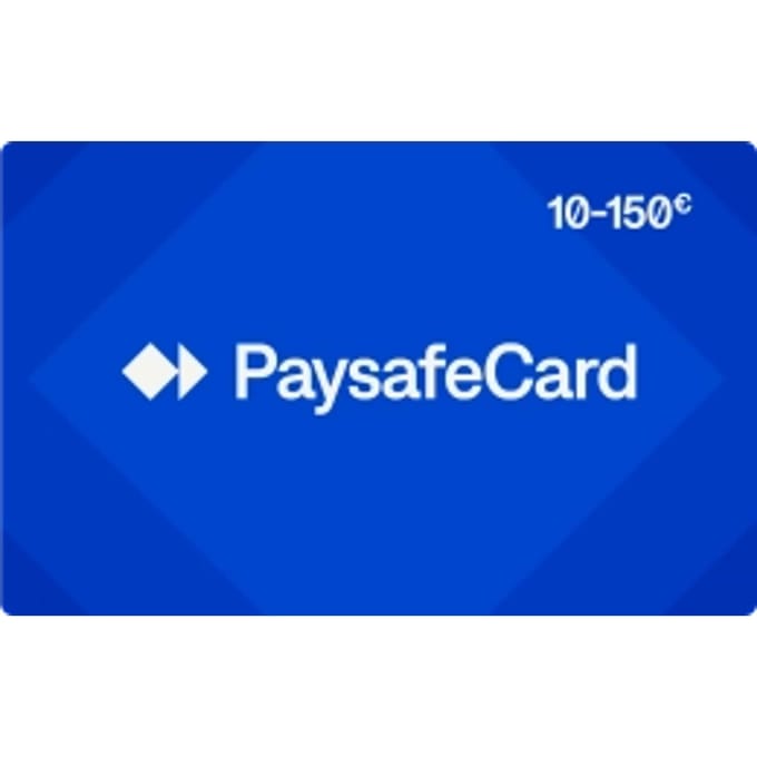 PaysafeCard kopen | Kies je eigen waarde | Belgium