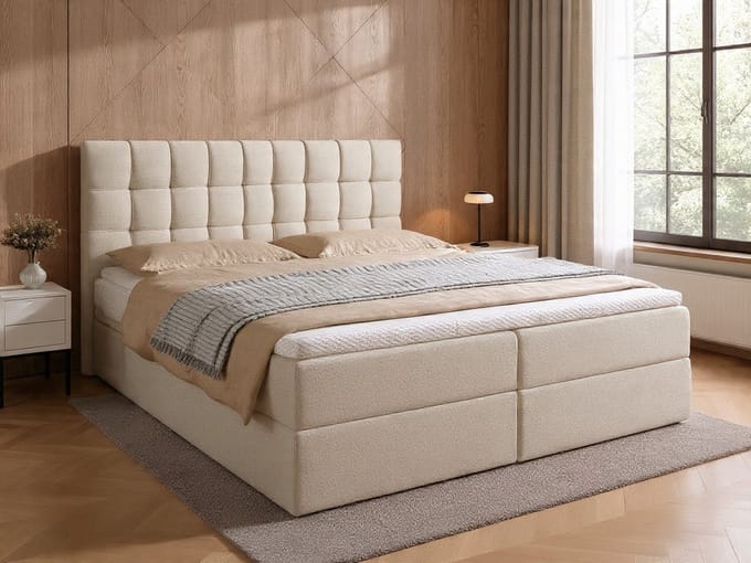 Detroit Luxe Boxspringbed 180x200 cm - 180x200 cm - Novihome