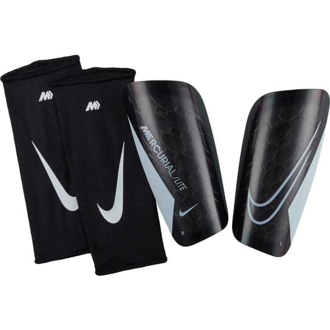 Nike Mercurial Lite Scheenbeschermer - Zwart | Maat: L