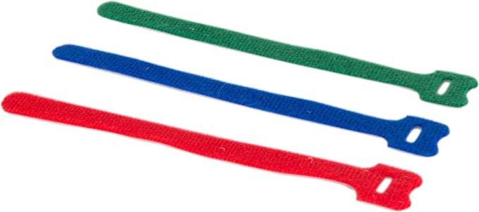 Velcro kabelbinders 10 delige set 12.5mm x 200mm (098.0616)
