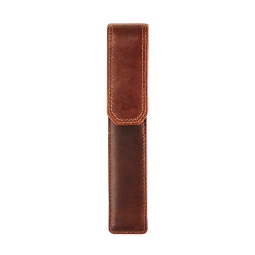 Pennenetui maverick the original 1-delig leer Bruin