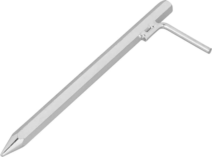 ProPlus Grondpen - Gegalvaniseerd Staal - L-haak - 30 cm - 16 mm Diameter