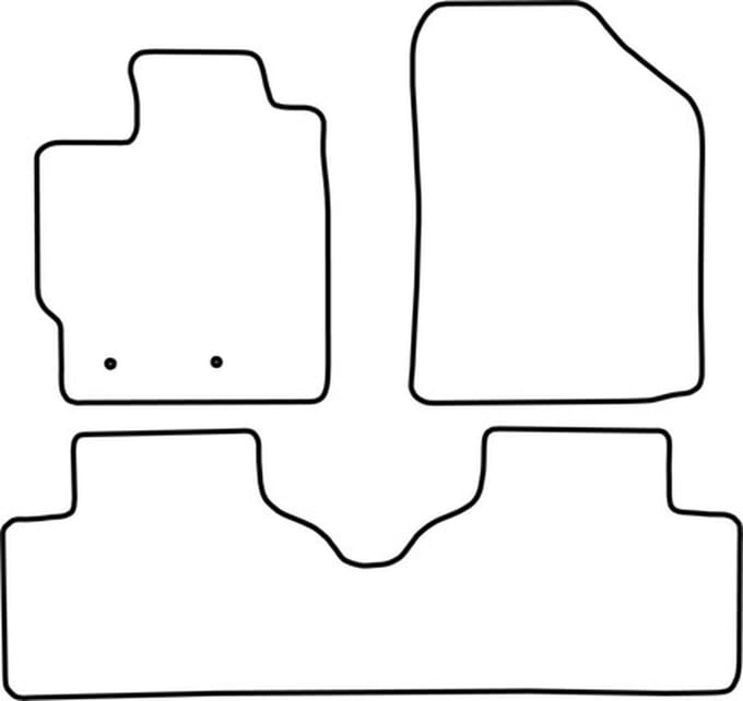 Automatten | Mattenset Toyota Yaris - 3 deurs - 5 deurs - 2006 - 2011