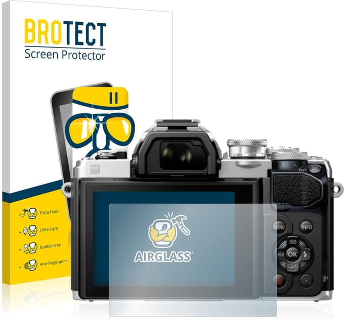 Screenprotector voor Olympus OM-D E-M10 Mark III / Mark IV Beschermglas transparant