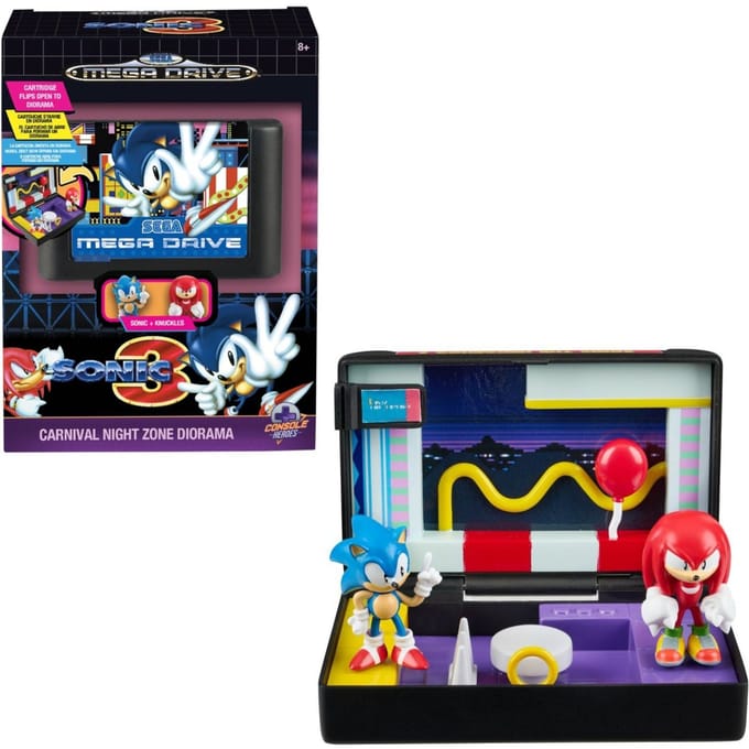 Console Heroes Sega Mega Drive Sonic 3 Carnival Night Zone Diorama