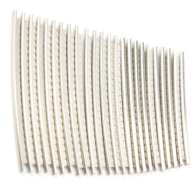 24 stuks Gitaar Fret Draad Set cupronickel voor Fender Gibson Vervangingsaccessoires 2,7 mm beige