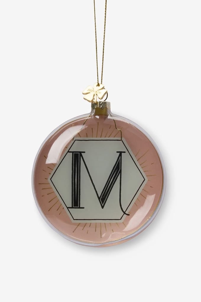 Sissy-Boy - Kerstbal letter M