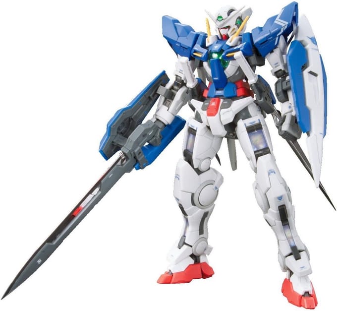 Gundam Exia 1/144 figuur - Meerkleurige constructieset voor thuisgebruik