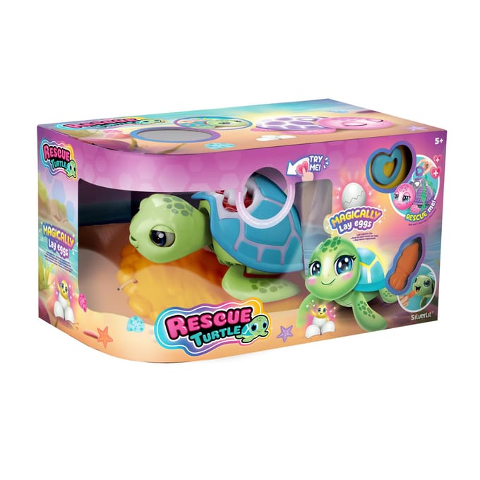 Rescue Turtle groen - Interactieve Schildpad krijgt baby's