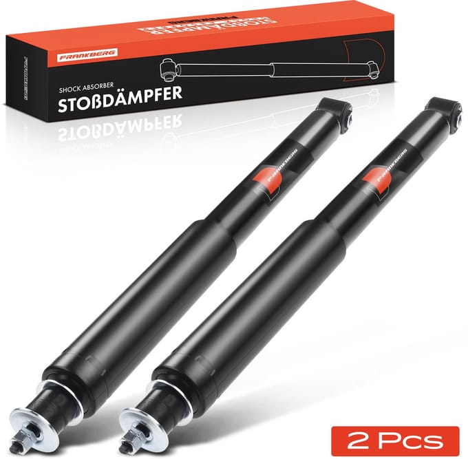 Frankberg 2x Demper Achteras voor Benz 124