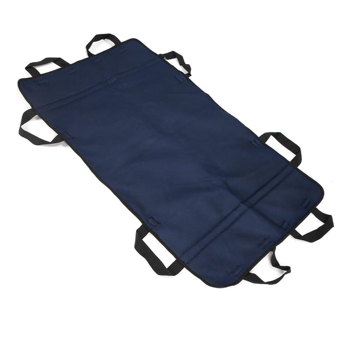MultiFunctional Patient Transfer Sheet Elderly Positioning Pad for Turning Lifting Moving blue