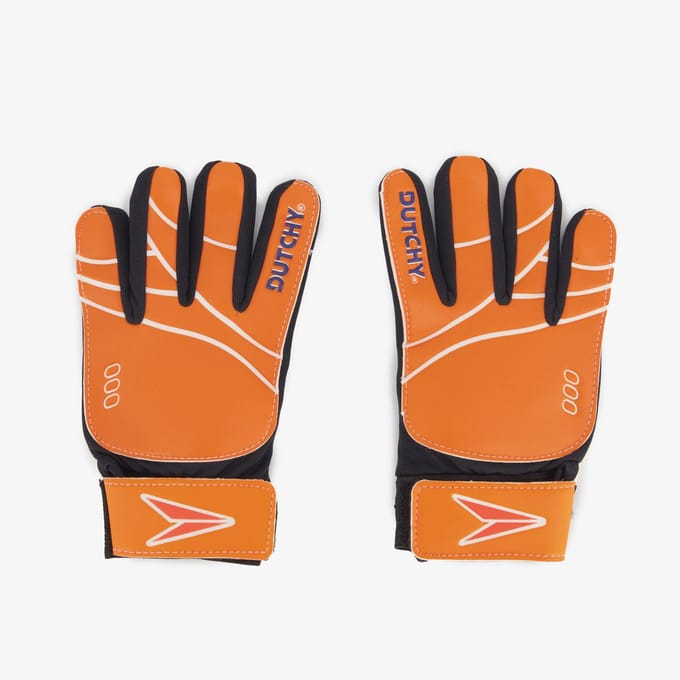 Dutchy keepershandschoenen - Oranje - Maat S